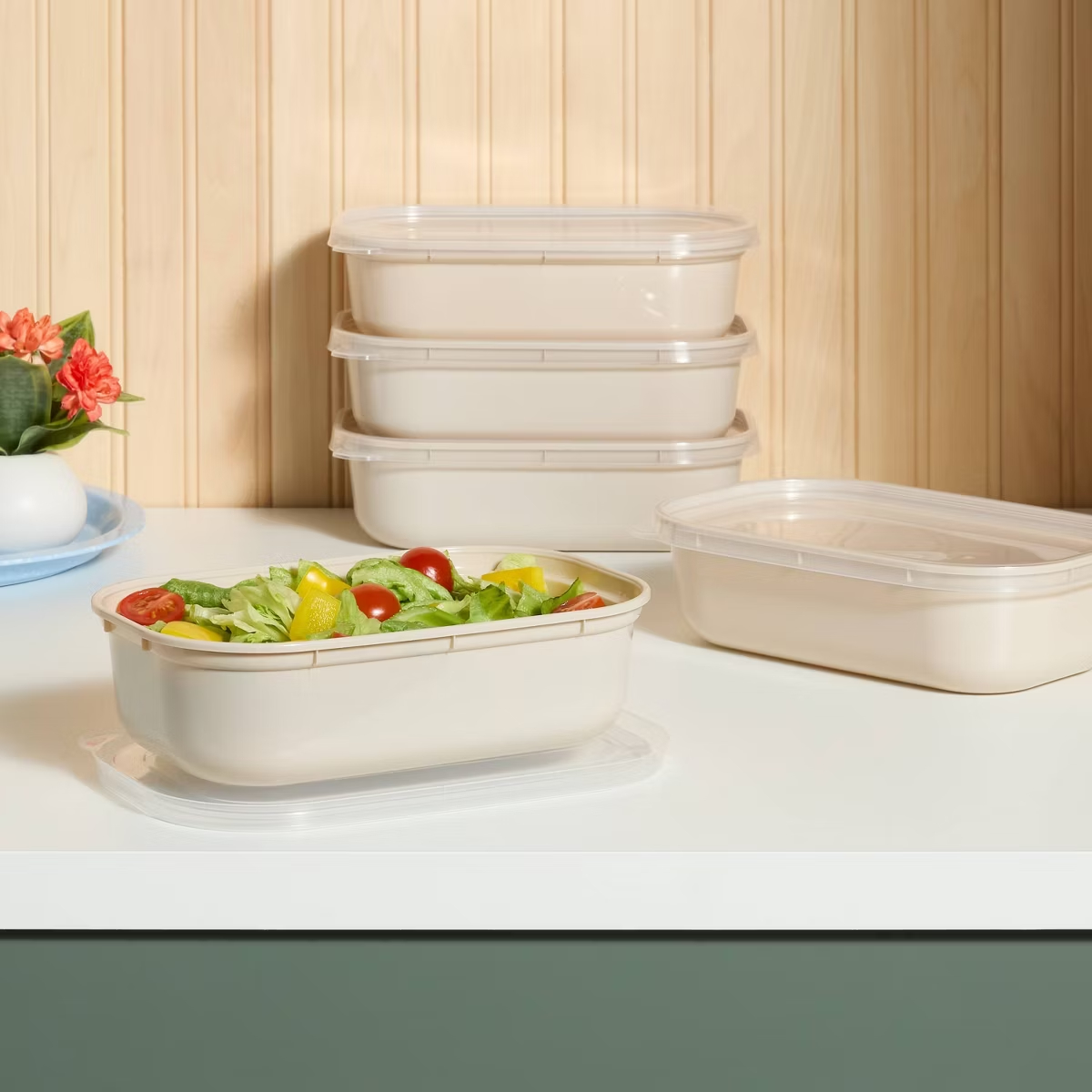 10 buah Set Wadah Makanan Plas - Meal Prep Diet ulasan dan harga