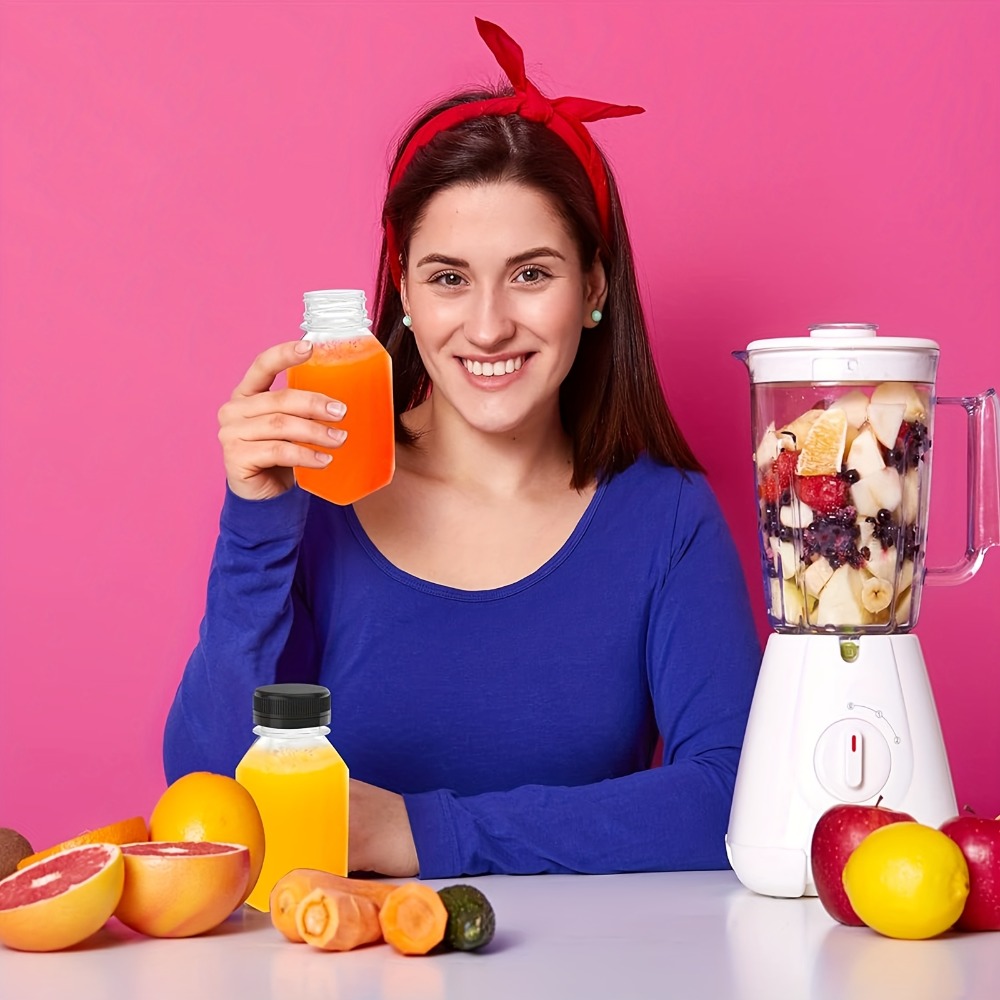 6 Buah Botol Jus Plastik Trans - Meal Prep Juice Bottles ulasan dan harga