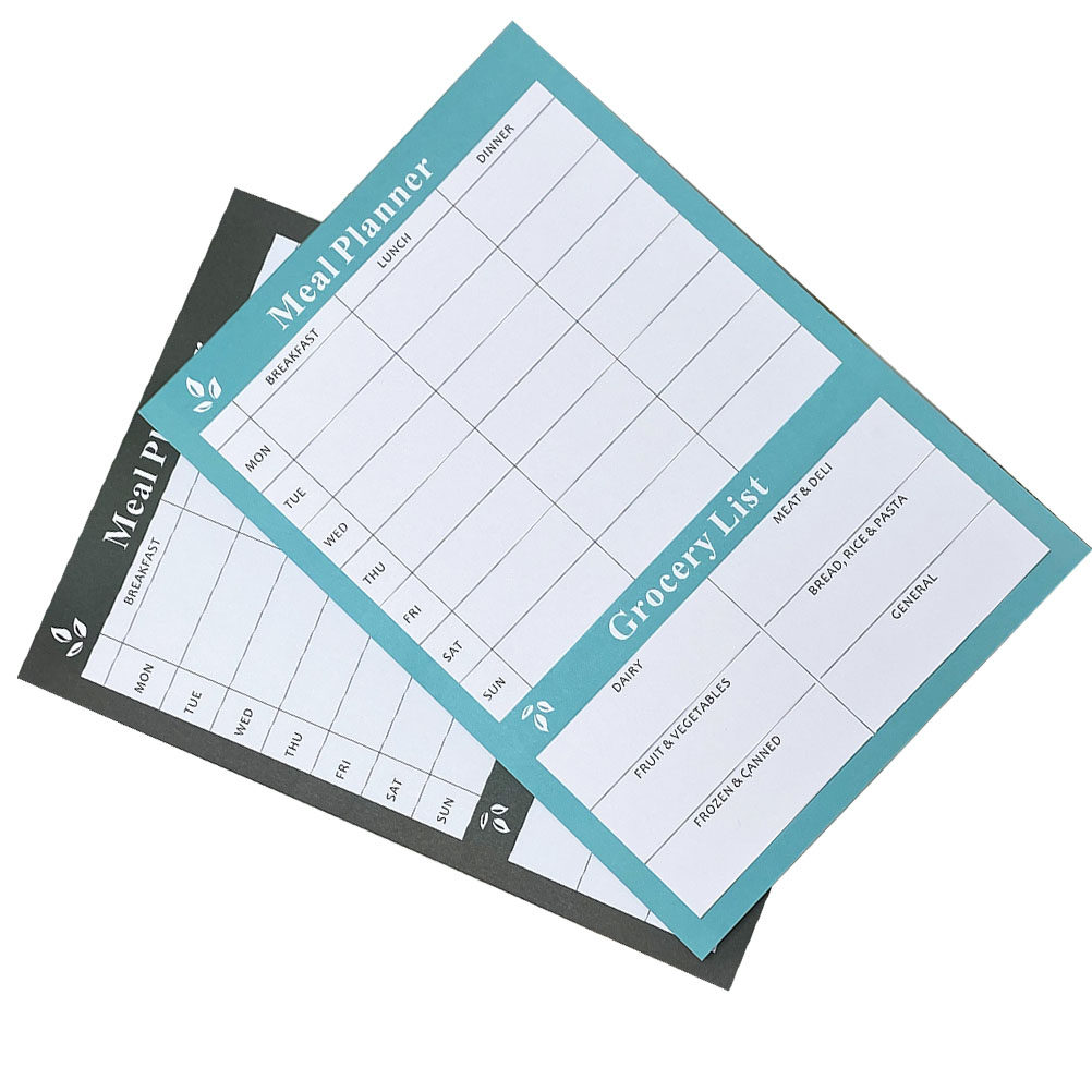 2Pcs Buku Catatan Perencanaan  - Meal Prep Diet ulasan dan harga