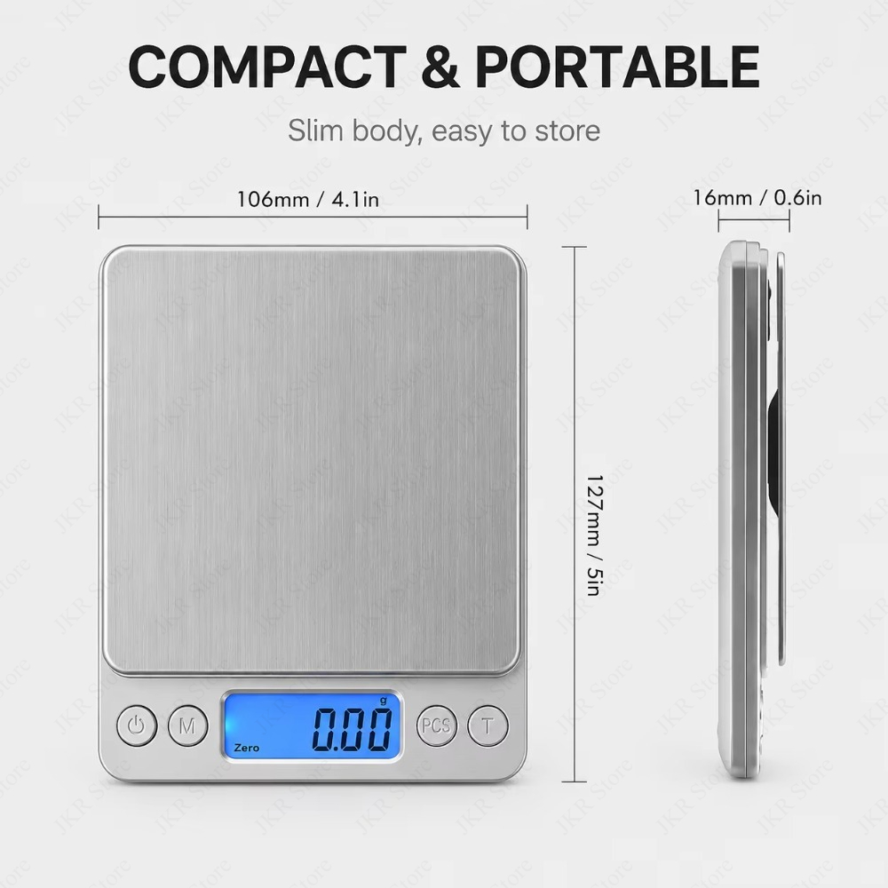 Timbangan Digital Dapur Stainl - Meal Prep Diet ulasan dan harga