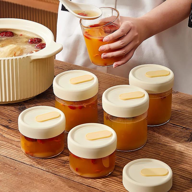 1 Buah Stoples Penyimpanan Mak - Meal Prep Juice Bottles ulasan dan harga